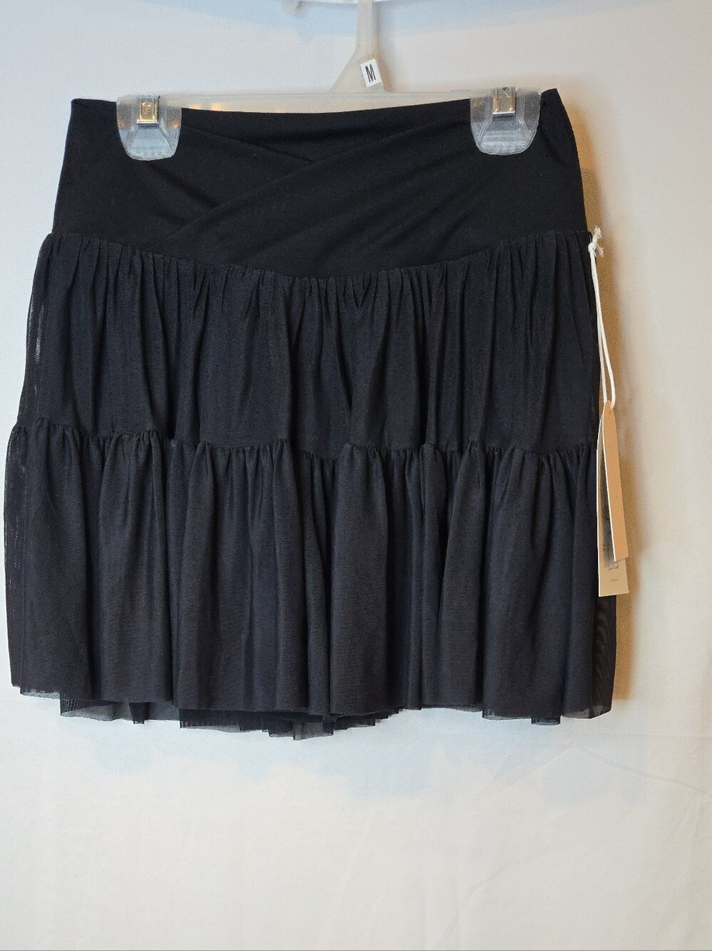 NWT Blogilates Ballerina Skort Black Tiered Mini Athletic Skirt Women Small